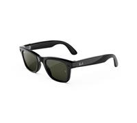 Ray-Ban Lunettes connectées Meta Gen 3 Wayfarer – Noir brillant, verres polarisés G15 vert, 8+ h