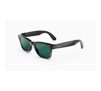 RAY-BAN Meta Gen 3 Wayfarer - Lunettes Connectées IA - Noir Transparent | Plus de 8 h de batterie, 6 microphones, monture fine - verres Transitions® transparents à Aigue-Marine