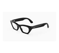 RAY-BAN Meta Gen 3 Zena - Lunettes Connectées IA - Noir Brillant | Plus de 8 h de batterie, 6 microphones, monture fine - verres transparents avec filtre anti-lumière bleue et antireflet
