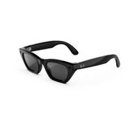 RAY-BAN Meta Gen 3 Zena - Lunettes Connectées IA - Noir Brillant | Plus de 8 h de batterie, 6 microphones, monture fine - verres solaires Gris
