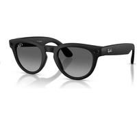 Ray - Ban Unisex Ray - Ban Meta RW4013 Headliner 601ST3 - GEN 2 Lunettes de soleil Injecté Noir Gris Pantos Polarisé Ombré