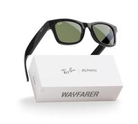 Lunettes connectées META Ray-Ban Wayfarer, Noir Brillant, Vert G15