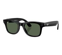 Ray-Ban Lunettes connectées Meta Wayfarer (Gen 2) IA Noir brillant Taille grande