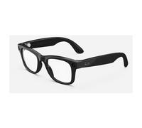 Ray-Ban Meta Wayfarer - Lunettes intelligentes - 32 Go - carré - filtre lumière bleue - Wi-Fi 6, Bluetooth - 12 mégapixels appareil-photo - 49 g - noir brillant, clair