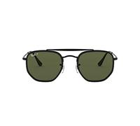 Ray-Ban mixte adulte 0RB3648M Lunettes de Soleil, Noir (Black), 52