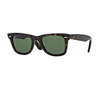 Ray-Ban mixte adulte Original Wayfarer Classic Montures de lunettes, Marron (Tortoise Frame With Green G-15 Lenses), 54