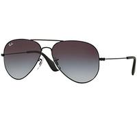 Ray-Ban mixte adulte RB3558-002/8G Montures de lunettes, Noir (Negro), 58