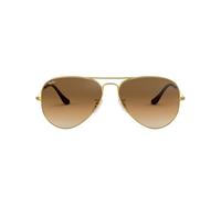 Ray-Ban Mixte Aviator Lunettes de Soleil, Or, 58 mm EU