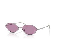 Ray-Ban Mixte Kai Lunettes de Soleil, 004/69 Gris Acier/Violet foncé, 59 mm