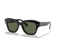Ray-Ban Mixte RB2186 Lunettes de soleil, Black, 49