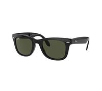 Ray - Ban Homme Ray - Ban RB4105 FOLDING WAYFARER 601 Lunettes de soleil Injecté Noir G15 Carré Normale