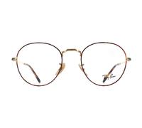 Ray-Ban Montures RX3582V David 2945 Havane Sur Or Hommes Femmes