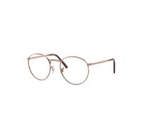 Ray-Ban New Round Optics Monture Or Verres Transparents Polarisé 50-21