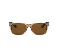 Ray-Ban New Wayfarer Lunettes de Soleil, Noir (Miel Noir), 55 mm Mixte