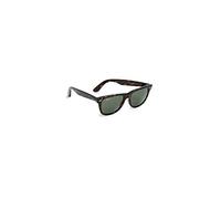 Ray-Ban Lunettes de soleil RB2140 Wayfarer 902 Unisexe Acétate Tortue Vert G15 Carré taille normale
