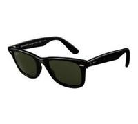 Ray - Ban Unisex RB2140 WAYFARER 901 Lunettes de soleil Acétate Noir Vert G15 Carré Normale