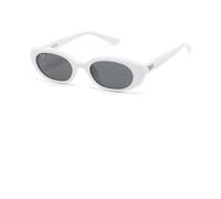 Ray-Ban - Oval Lunettes de soleil - unisex - Accessoires - Blanc - Taille: 53 MM