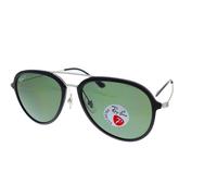 Ray-Ban Pilote Noir Argent / Vert Classic G-15 Polarisé Rb4298 601/9a 57