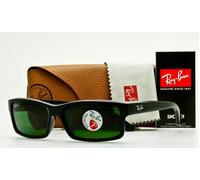 Ray ban Polarisé Soleil Rb4151 601/2p Brillant Noir Avec / Classique Gris-Vert