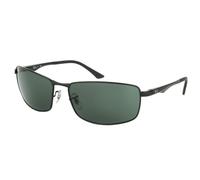 Lunette De Soleil Rectangulaire Ray-Ban Noir - L Noir
