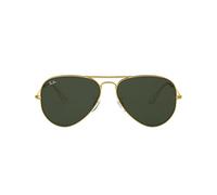 Lunettes de Soleil - RAY BAN - Aviator - Doré - Verres verts en polycarbonate - Indice de protection 3