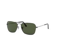 Ray-Ban Caravan RB 3136 004, Lunettes de soleil, Aviateur, Homme, Gris foncé
