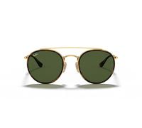 Ray-Ban Lunettes de soleil RB3647N 001 Métal doré Verres G-15 Ronde 51 mm
