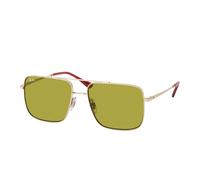 Ray-Ban RB 3758 9213/2, Lunettes de soleil, Carrée, Unisex, Doré