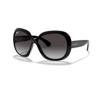 Ray - Ban Femme RB4098 JACKIE OHH II 601/8G Lunettes de soleil Nylon Noir Gris Papillon Normale Ombré