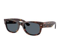 Ray Ban - RB0832S Mega Wayfarer II Polished Havana Blue - 55 - Lunettes de soleil