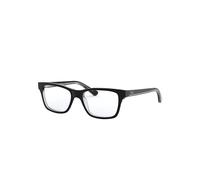 Ray-Ban Rb1536 Optics Kids Monture Noir Verres Transparents Polarisé 48-16