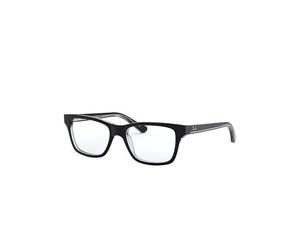 Ray-Ban Rb1536 Optics Kids Monture Noir Verres Transparents Polarisé 48-16