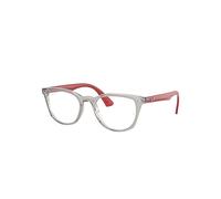Ray-Ban Rb1601 Optics Kids Monture Rouge Verres Transparents Polarisé 48-18
