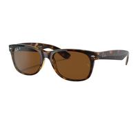 Ray - Ban Unisex RB2132 NEW WAYFARER 902/57 Lunettes de soleil Nylon Tortue Carré Polarisé