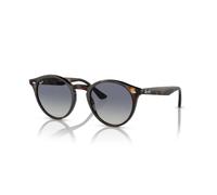 Ray - Ban Unisex Ray - Ban RB2180 710/4L Lunettes de soleil Acétate Tortue Gris Ronde Normale Ombré