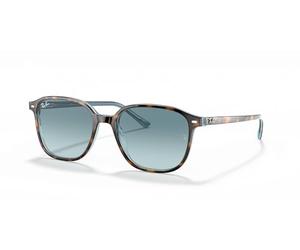 Ray-Ban RB2193 LEONARD TOP HAVANA ON LIGHT BLUE (13163M) - 55mm