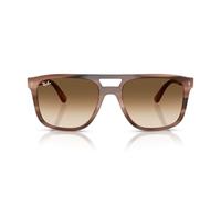 Ray-Ban Rb2213, Lunettes de Soleil Mixte, Marron Havane/Marron dégradé Transparent, 55 mm