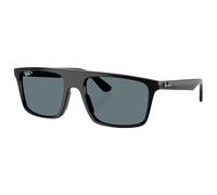 Ray Ban - RB2222 Polished Black Dark Blue Polar - 57 - Lunettes de soleil