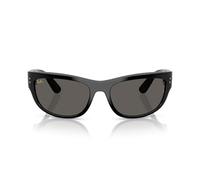 Ray-Ban Rb2289 Mega Balorama Blacked Out Collection by A$ap Rocky Square Lunettes de soleil, Noir/gris foncé, 60 mm