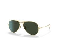 Ray - Ban Unisex RB3025 AVIATOR W3400 Lunettes de soleil Métal Or G15 Pilote Normale
