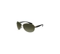 Ray-ban rb3386 gunmetal gris vert - medium-large - argent