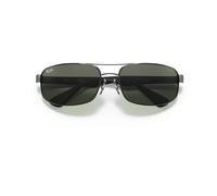 Ray - Ban Homme Ray - Ban RB3445 RB3445 004 Lunettes de soleil Acier Gris G15 Carré Normale