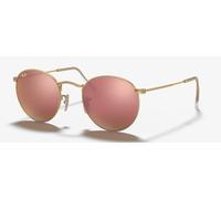 RAY BAN RB3447 112 Z2 Lunettes De Soleil Rondes Hommes 50 mm Or