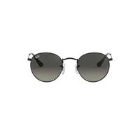 Ray - Ban Homme RB3447N ROUND METAL 002/71 Lunettes de soleil Métal Noir Gris Ronde Normale Ombré