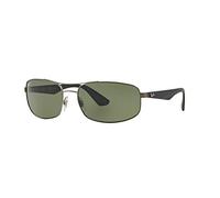 Ray-Ban Rb3527 Montures de Lunettes, Gris (Matte Gunmetal/Polardarkgreen), 61 Homme