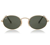 Ray-Ban Lunettes de soleil RB3547N OVAL 001 Métal or Verres G15 Vert Ronde Normale