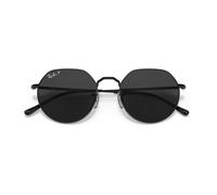 Ray - Ban Unisex Ray - Ban RB3565 JACK 002/48 Lunettes de soleil Métal Noir Noir Géométrique Polarisé