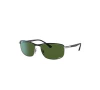 Ray-Ban Rb3671ch Chromance Lunettes De Soleil Monture Noir Verres Vert Polarisé 60-16