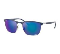 Ray Ban - RB3686 Polished Blue Chromance Polar Blue - 57 - Lunettes de soleil