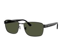 Ray Ban - RB3750 Polished Black Green G-15 - 62 - Lunettes de soleil